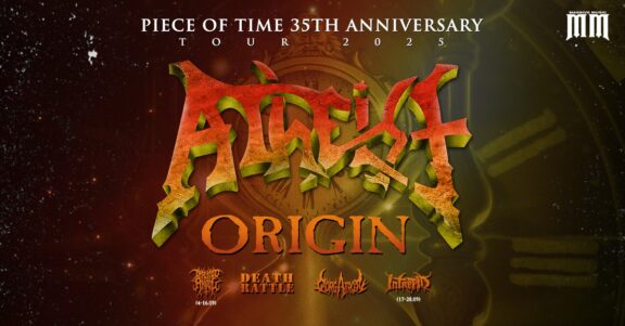 Atheist: domani sera live al Legend Club di Milano con Origin e altri