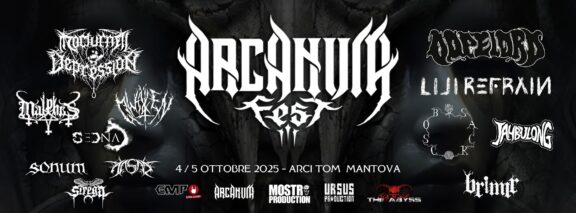 Arcanum Fest III: gli orari e la setlist del festival