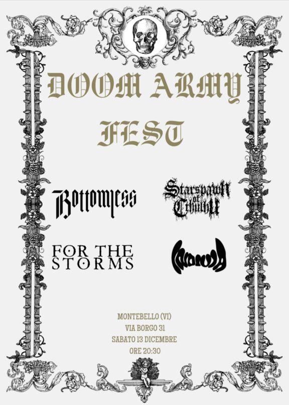 Doom Army Fest: il 13 dicembre a Il Borgo di Montebello Vicentino (VI)