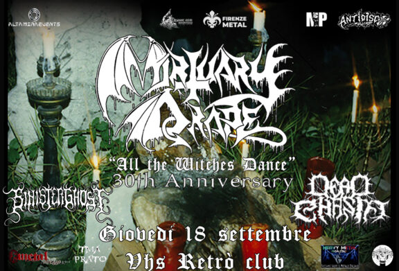 Mortuary Drape: prima tappa del mini-tour italiano
