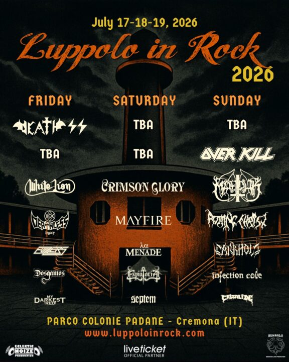 Luppolo in Rock 2026: annunciati Overkill e White Lion