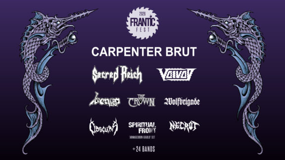 Frantic Fest 2026: annunciati Carpenter Brut, Sacred Reich, Voivod e altri
