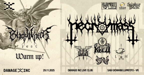 Black Winter Fest: gli orari del warm-up a San Giovanni Lupatoto (VR)