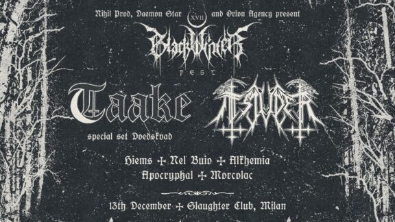 Black Winter Fest XVII: gli orari della data del 13 dicembre allo Slaughter Club di Paderno Dugnano (MI)