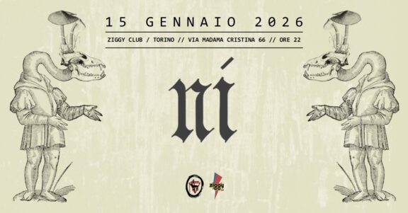 Ní: appuntamento live in Italia allo Ziggy Club