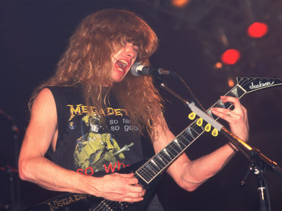 Megadeth: in vendita la storica chitarra Jackson di Dave Mustaine degli anni ’80 e ’90