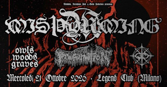 Misþyrming: a ottobre una data a Milano