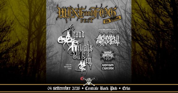 Wine And Fog Festival: la quinta edizione venerdì 4 settembre al Centrale di Erba (Como)