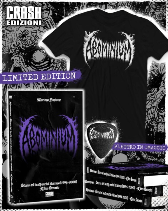 Abominium, la Storia del Death Metal italiano: in uscita il secondo libro [1994-2000]