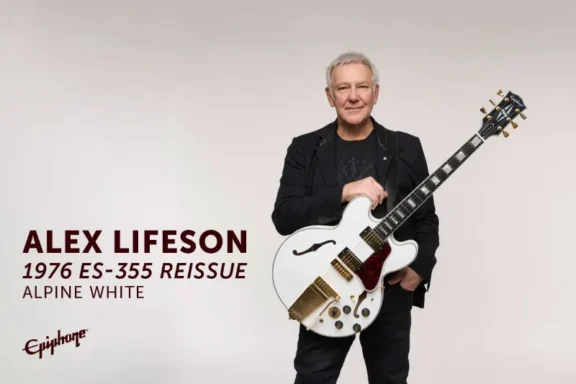 Rush: Alex Lifeson svela la riedizione Epiphone del 1976
